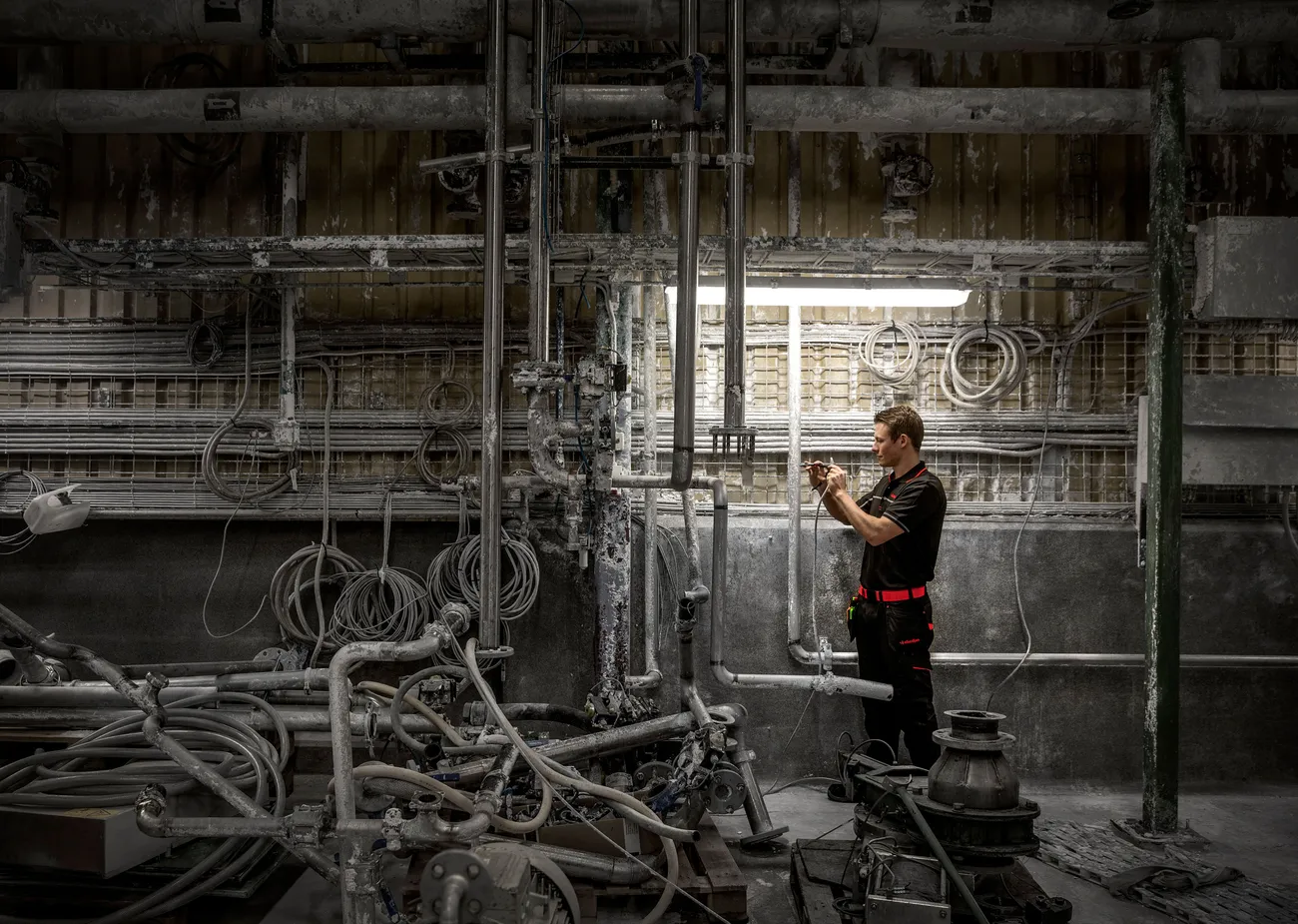 Teknisk felsökning i industriell miljö